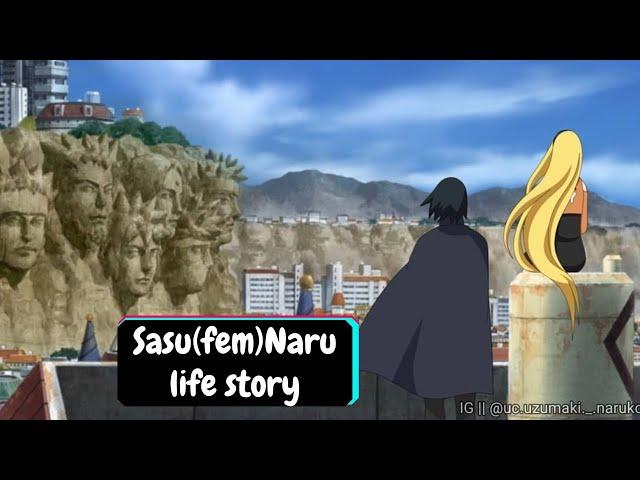 SasuNaru love story - Sasuke and Naruko (female Naruto) living their lifes together