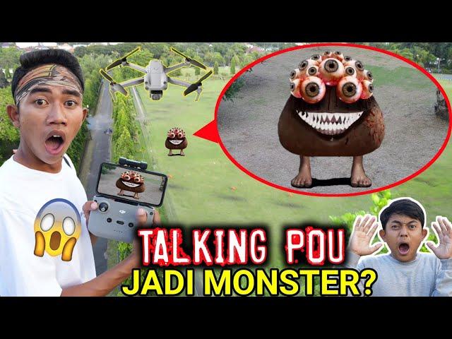 DRONE MENANGKAP NAMPAK TALKING POU KELUAR DARI GAME?! | Drama Parodi | Mikael TubeHD