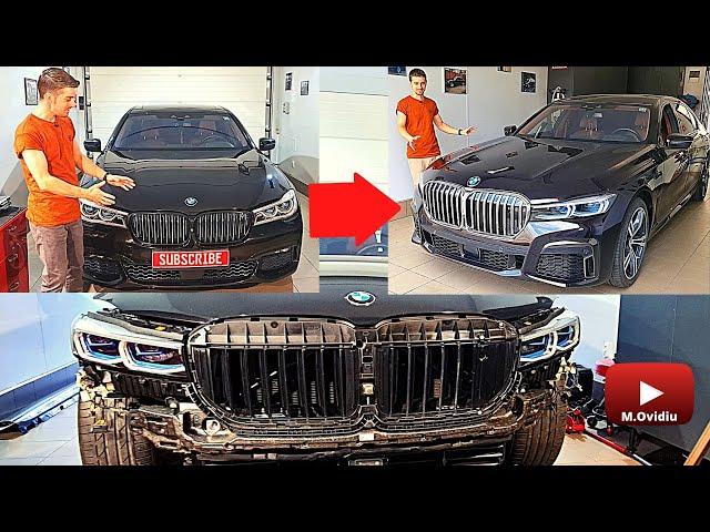 BMW 7 series 2021 Facelift Retrofit in 22 minutes Video !