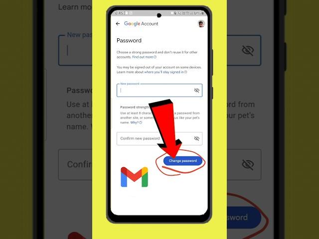 email ka password kaise change kare | email id ka password kaise change kare #shorts
