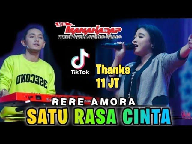 SATU RASA CINTA Versi dangdut (Viral tik tok) - RERE AMORA - NEW MANAHADAP (Official Music Video)