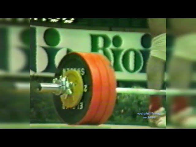 75 kg - 1986 Weightlifting World Championships - Sofia, Bulgaria