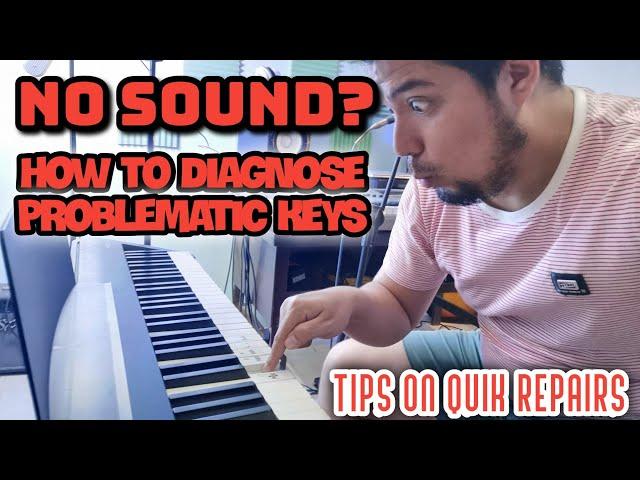 How To Diagnose and Fix Digital piano Keyboard Problems. Tips and Repair