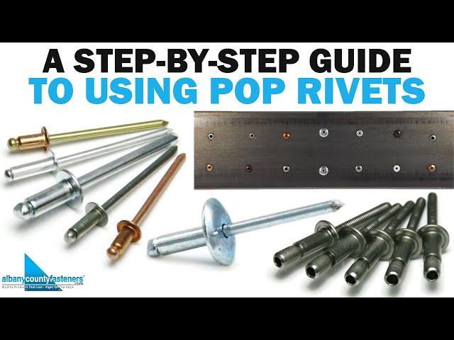 A Step-By-Step Guide on How to Use POP Rivets | Fasteners 101