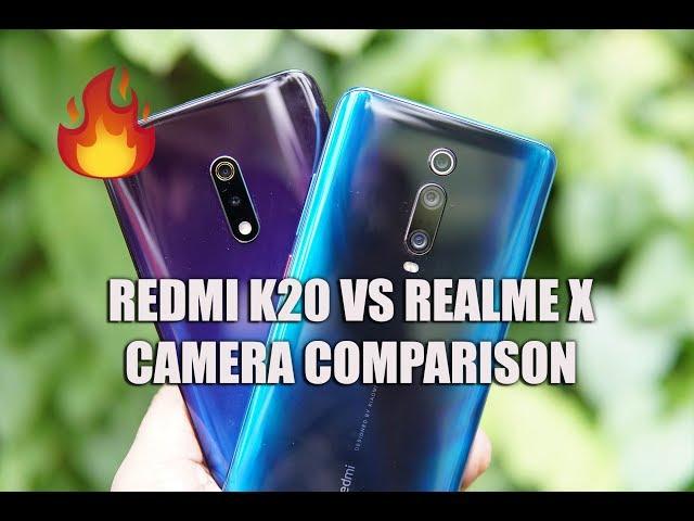 Redmi K20 vs Realme X Camera Comparison