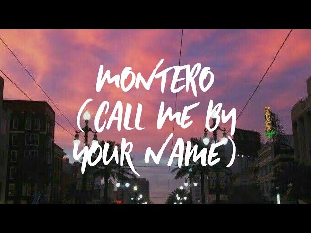 Lil Nas X - MONTERO (Call Me By Your Name) (Clean Lyrics)