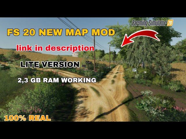 Fs 20 new map mod | farming simulator 20 new map mod lite version