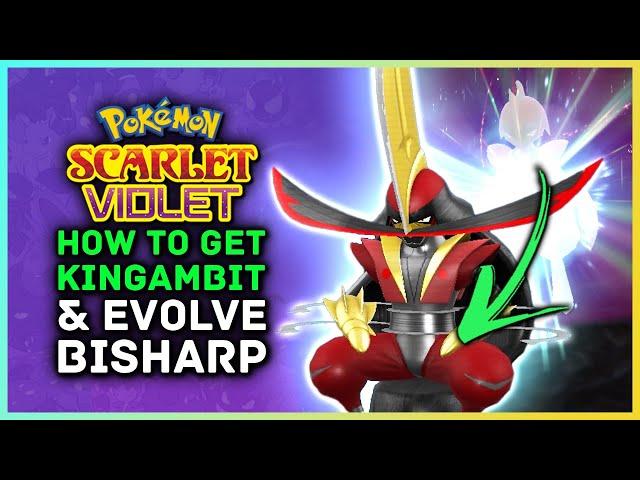 Pokemon Scarlet and Violet - How to Get Kingambit & How to Evolve Bisharp