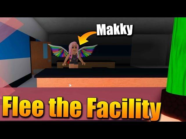 MAKKY MI NEUTEČE!Roblox Flee the Facility w/Makousek