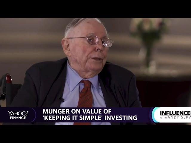 Charlie Munger - Keep It Simple (Investment & Life Advice)