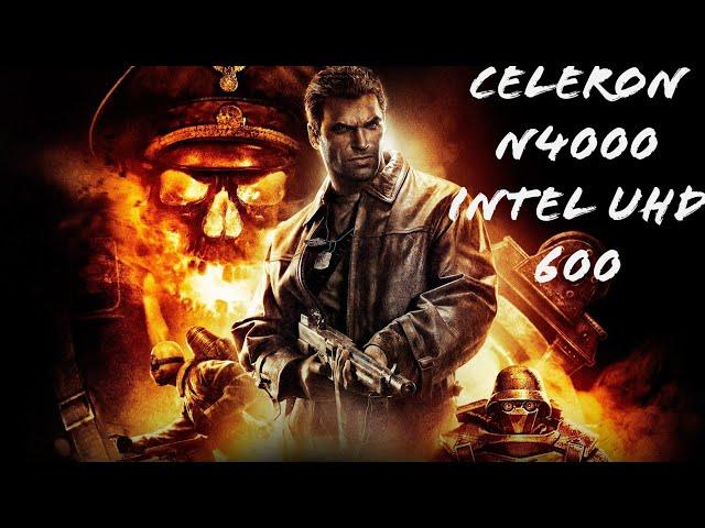 WOLFENSTEIN 2009 ON INTEL CELERON | UHD 600 | GAMEINFO