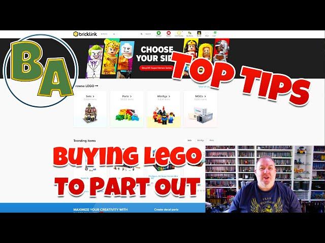 Top Tips for buying Lego sets to part out on Bricklink & Brickowl