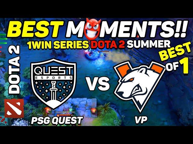 PSG Quest vs Virtus Pro - HIGHLIGHTS - 1win Series Dota 2 Summer | Dota 2