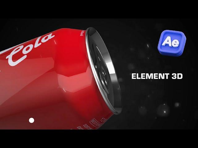 Motion Graphic | Element 3d product ads | After Effects Tutorial