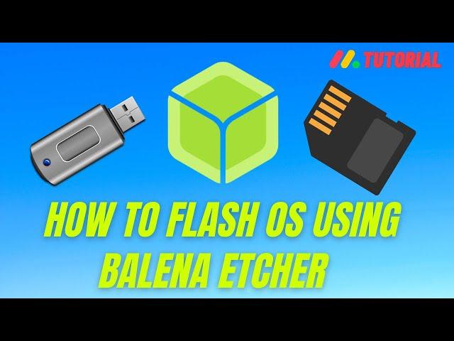 Make Bootable USB with Balena Etcher | Flash OS | SD Card | USB Drive