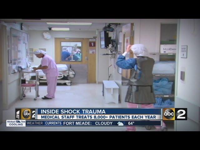 Inside Shock Trauma, a world-renowned hospital in Baltimore