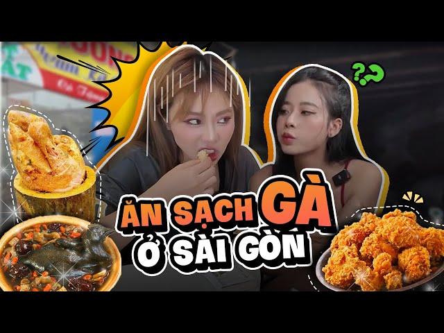 24H ăn sạch tất cả loại gà trên thế giới. MisThy suýt bị bạn thân "tương tác" vì!? FOOD CHALLENGE