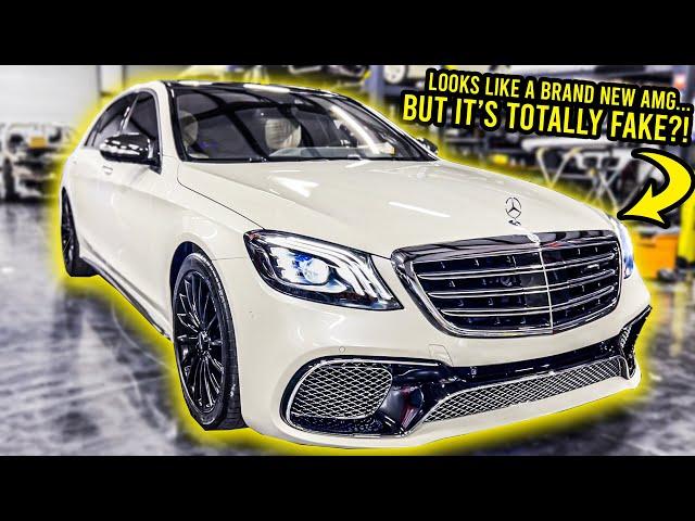 My Cheap Mercedes S65 AMG Looks Like A $250K Car...After I Installed A FAKE Chinese Body Kit