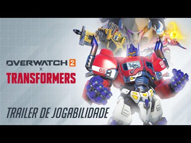 Overwatch 2 x TRANSFORMERS | Trailer de Jogabilidade