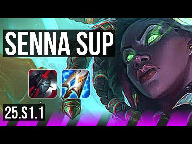 SENNA & Sivir vs RAKAN & Ezreal (SUP) | NA Master | 25.S1.1