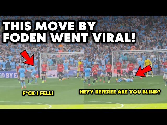 WHAT THE HELL IS THIS? This move of Phil Foden caused reaction from fans!