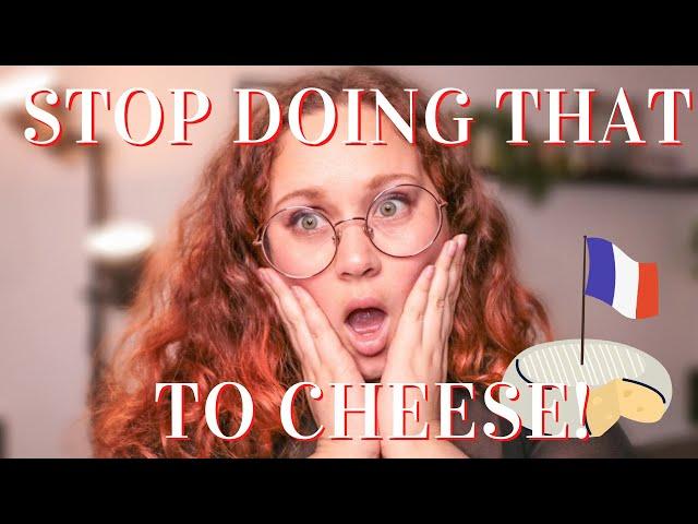 CHEESE ETIQUETTE: How to cut Cheese | What NOT TO DO When Eating Cheese in France