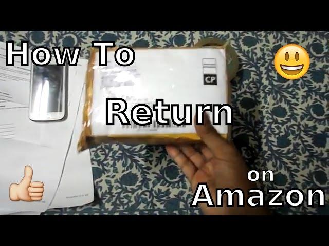 How To Return A Product On Amazon | TechWay HowTos