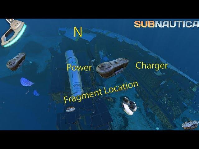 Full Game Power Cell Charger Fragment Location! Subnautica