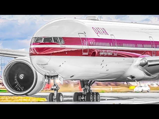 ️ 100 SUPER CLOSE UP TAKEOFFS and LANDINGS in 60 MINS  Melbourne Airport Plane Spotting MEL/YMML