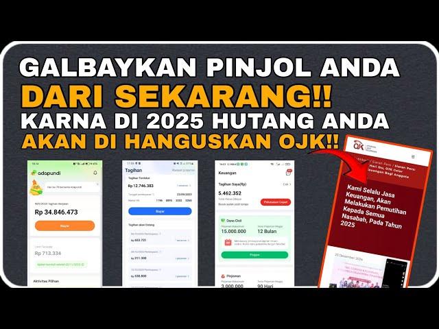 GALBAYKAN SAJA!! KARNA DI 2025 HUTANG ANDA HANGUS!! - GALBAY PINJOL LEGAL 2025