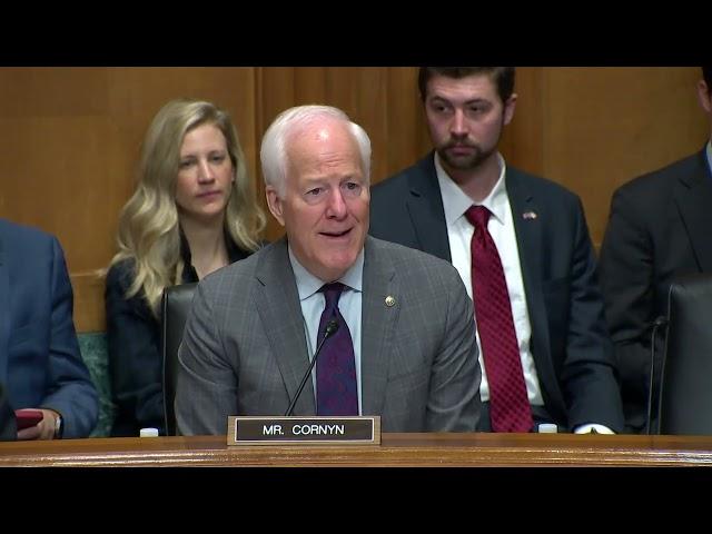 Cornyn Questions USTR Nominee Greer on China, Outbound Investment Prohibition Proposal