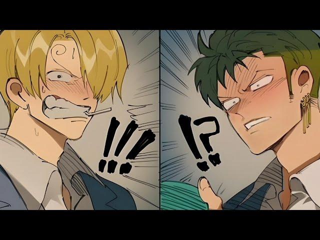 Zoro x Sanji [Short Cute Comics] (Yaoi!)