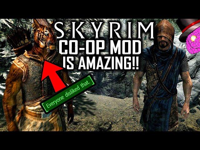 SKYRIM MULTIPLAYER CO-OP MOD Gameplay (W/Lost My Sanity)