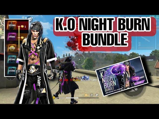 #amin1k #aminff   SPIN K.O NIGHT BURN BUNDLE + SOLO RANK REVIEW