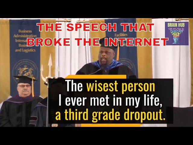 The Most Inspiring Speech - The Wisdom Of A Third Grade Dropout Will Change Your Life - 2020