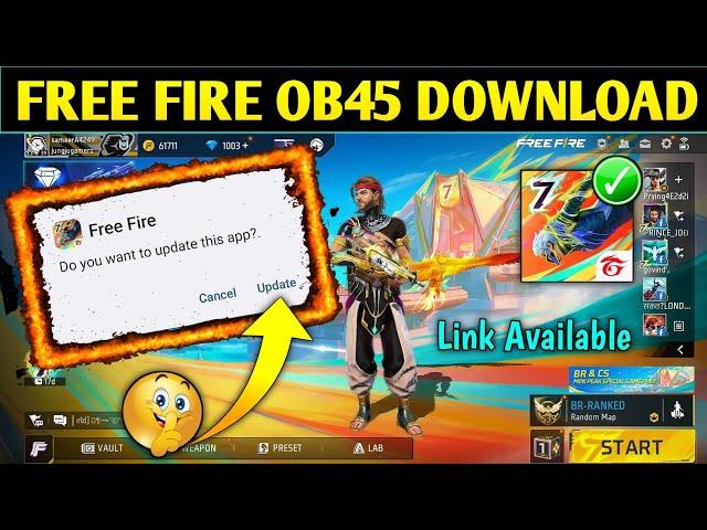 HOW TO DOWNLOAD NORMAL FREE FIRE AFTER OB45 UPDATE | HOW TO UPDATE NORMAL FREE FIRE OB45 | FREE FIRE