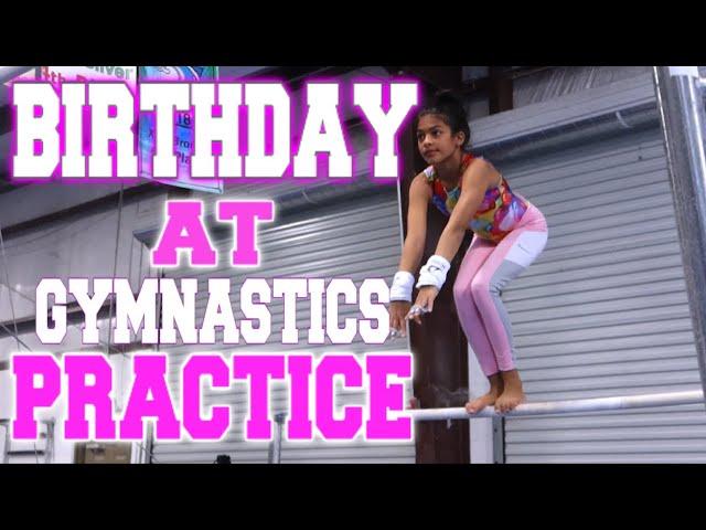 Coach Life: Birthday at Gymnastics!!| Rachel Marie