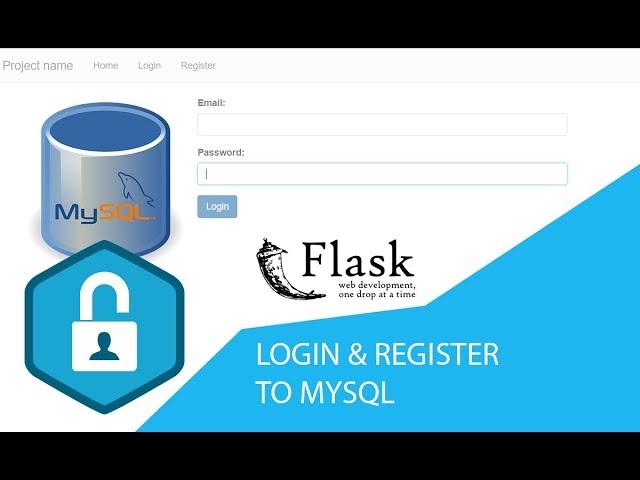 Python Flask Login & Register MYSQL