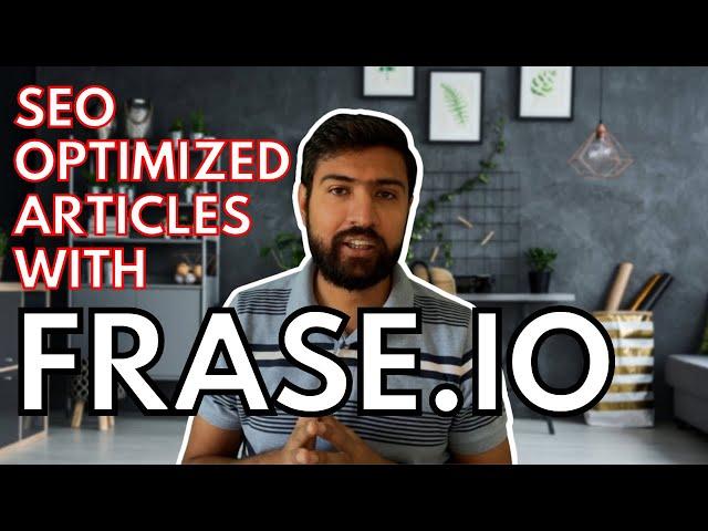 How to USE Frase to generate SEO optimized content | build article outline |  Review and tutorial