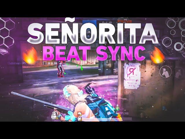 SEÑORITA BGMI MONTAGE BEAT SYNC 