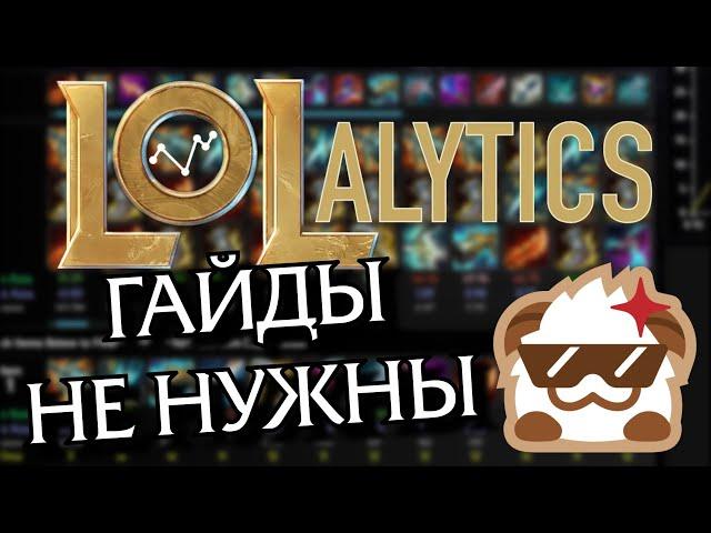 Lolalytics: как найти лучшую сборку на чемпиона