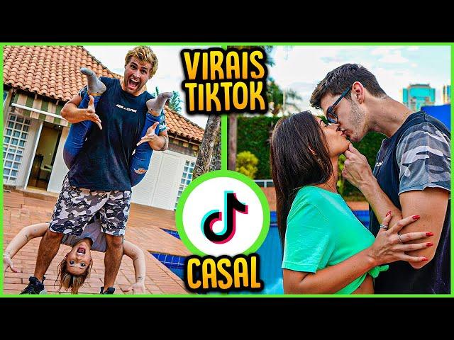 TESTAMOS OS VIRAIS DO TIKTOK DE CASAL E OLHE NO QUE ACONTECEU!! [ REZENDE EVIL ]