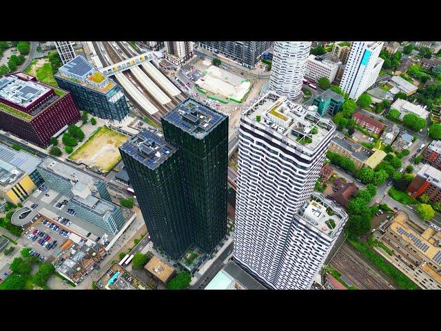 [4K] Croydon | London by Drone