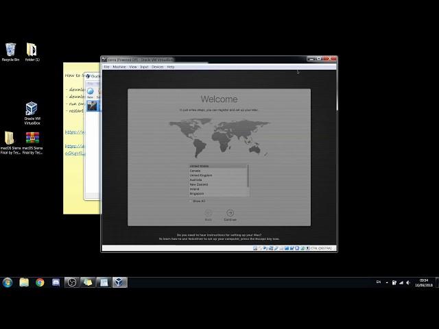 How to Install macOS Sierra on VirtualBox on Windows