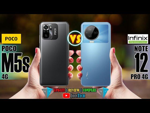 XIAOMI POCO M5s 4G VS INFINIX NOTE 12 PRO FULL SPECIFICATION COMPARISON