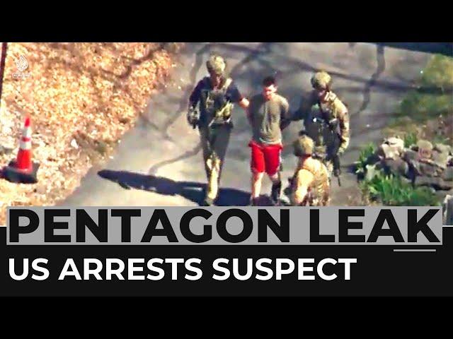 US arrests man in probe into classified Pentagon documents leak