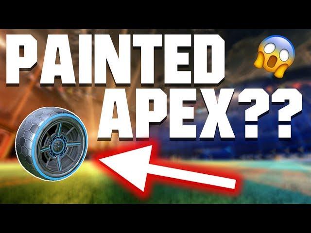 I Got PAINTED Apex From an RLCS Reward Drop! | Painted Fan Rewards