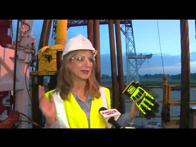 Life on the oil rig: Training for good paying jobs