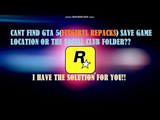 How to Find Modded GTA 5(Fitgirl Repacks) Save Game Location and Install  100% Saved Game.