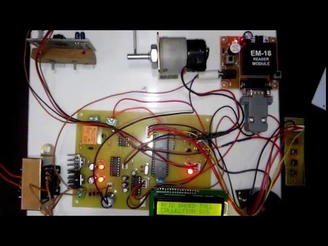 RFid Based Highway Toll Tax Collection System